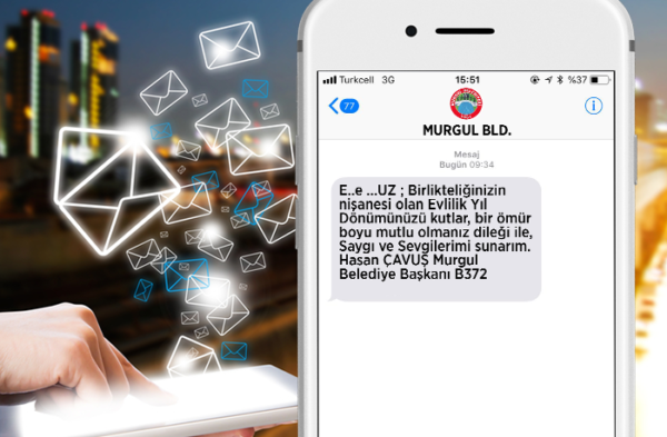 Belediyeler için Toplu SMS